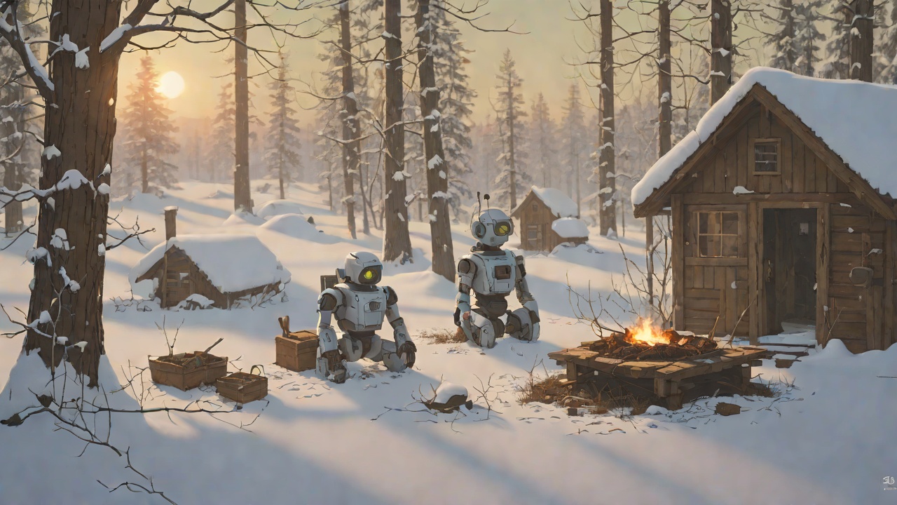 Winter Gratitude from "The Wild Robot". Winter Gratitude Context When the cold threatens everyone, Roz opens her Nest and builds new lodges, saving countless lives.