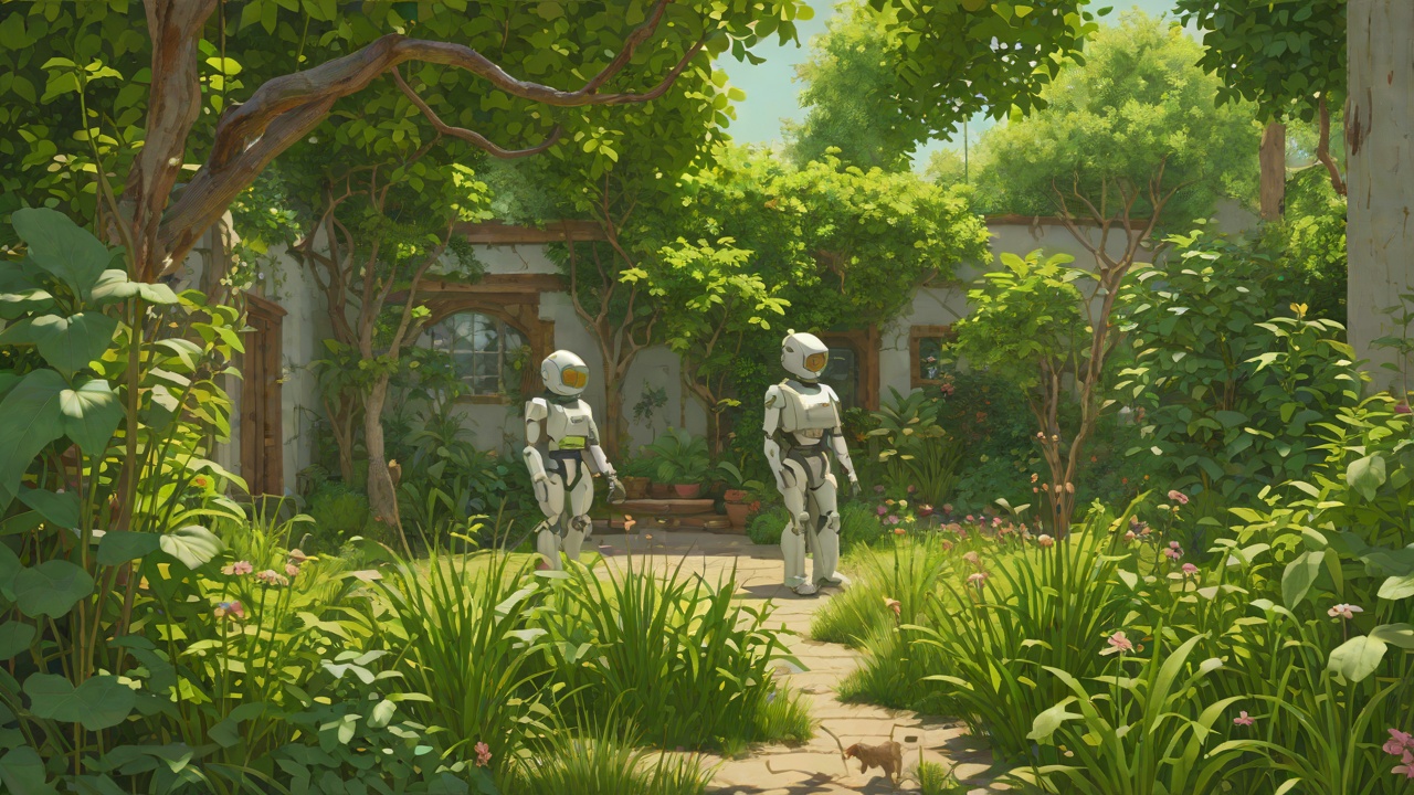 The Garden's Miracles from "The Wild Robot". The Garden's Miracles Context With Tawny's help, Roz turns a barren spot into a lush garden. Animals that once avoided her now come to eat and chat.