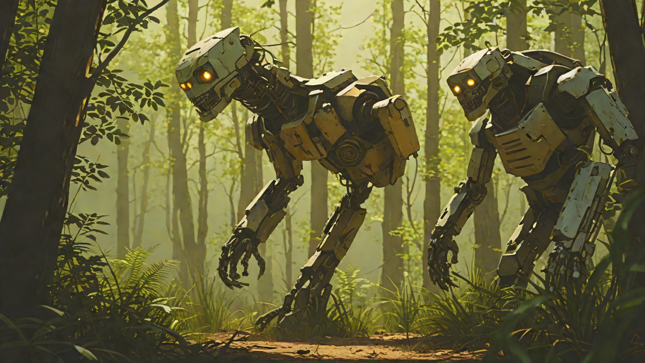 The Scary Figure from "The Wild Robot". The Scary Figure Context In the first weeks, Roz is a gleaming, unnatural creature that crashes through the underbrush.