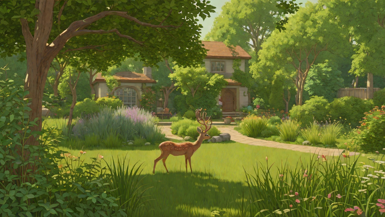 The Garden and the Deer from "The Wild Robot". The Garden and the Deer Context Mr. Beaver suggests Roz create a garden to attract friends.