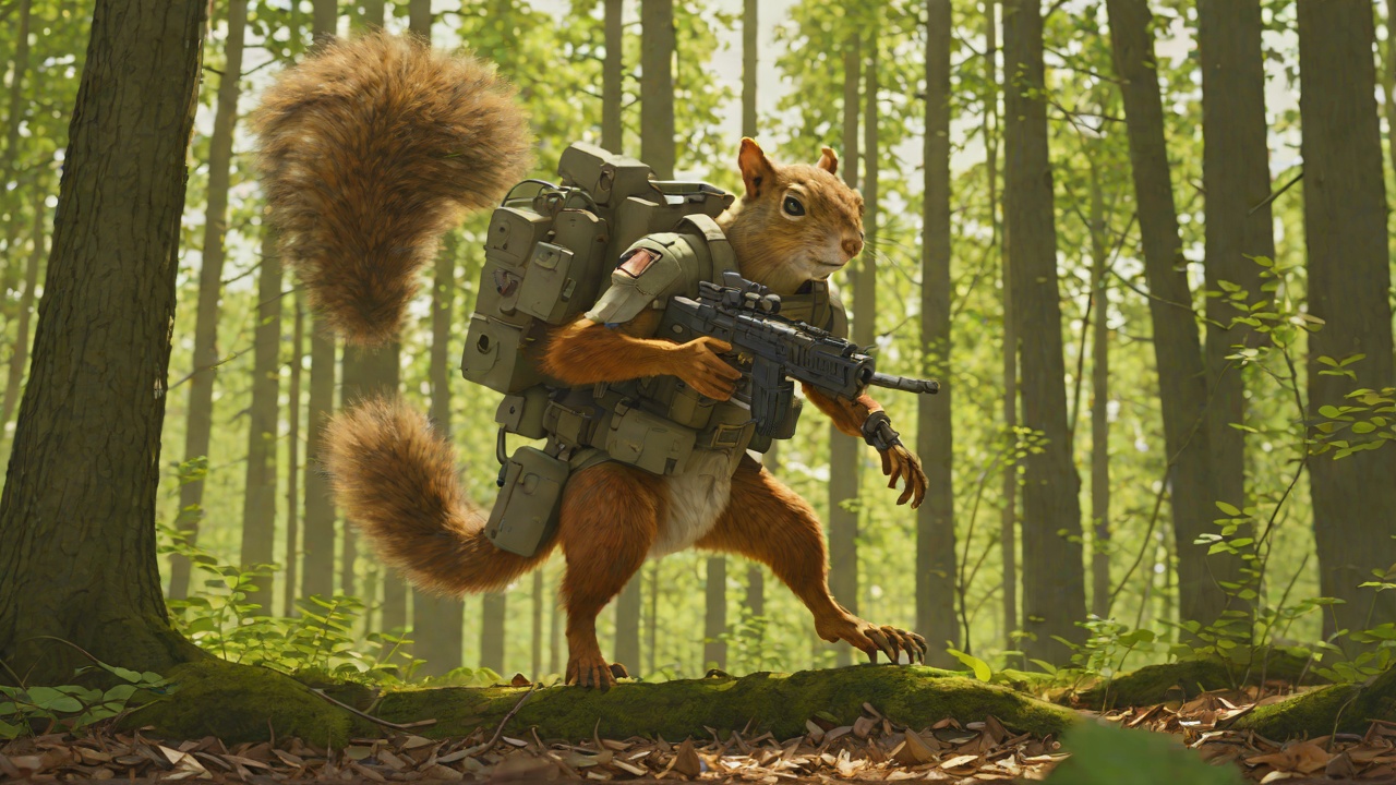 A Squirrel's Wartime Bravery from "The Wild Robot". A Squirrel's Wartime Bravery Context RECO 3 marches through the forest, and the animals orchestrate an assault.