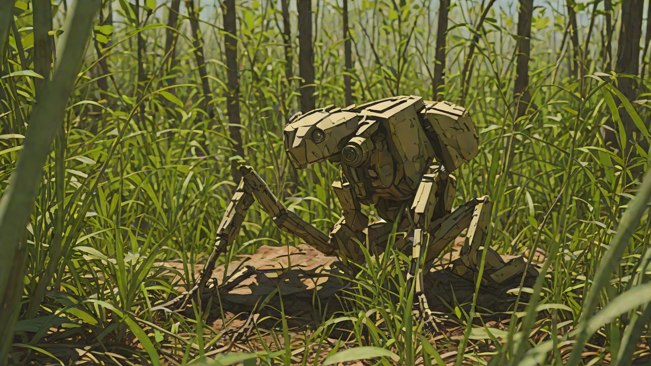 The Camouflage Breakthrough from "The Wild Robot". The Camouflage Breakthrough Context After a series of accidents, Roz is desperate to survive in the wild.
