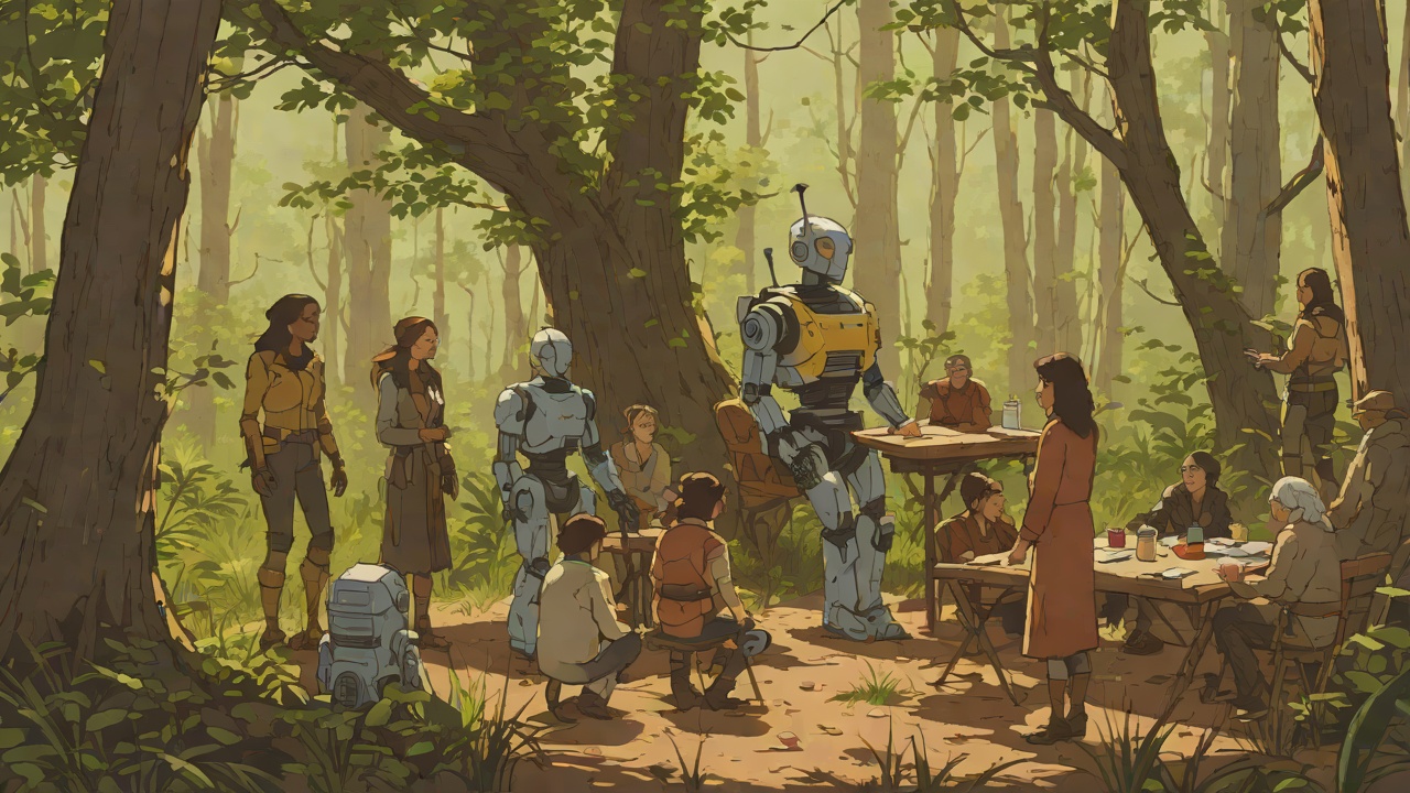 The Final Gathering from "The Wild Robot". The Final Gathering Context When Roz calls a meeting of her oldest friends to decide her fate, Loudwing is the first to enter the Nest, limping from her…