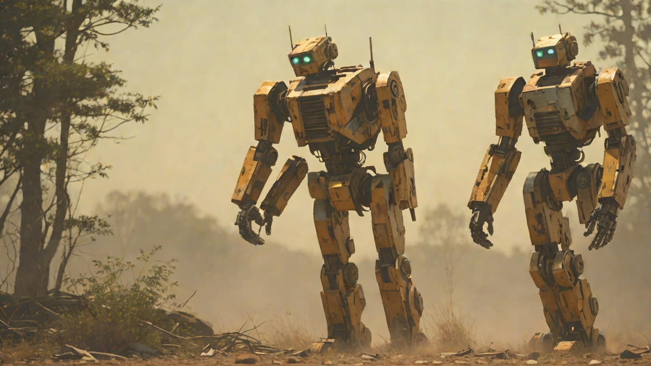 The Departure of a Wild Robot from "The Wild Robot". The Departure of a Wild Robot Context After the battle, Roz is reduced to a torso and a head, unable to move.