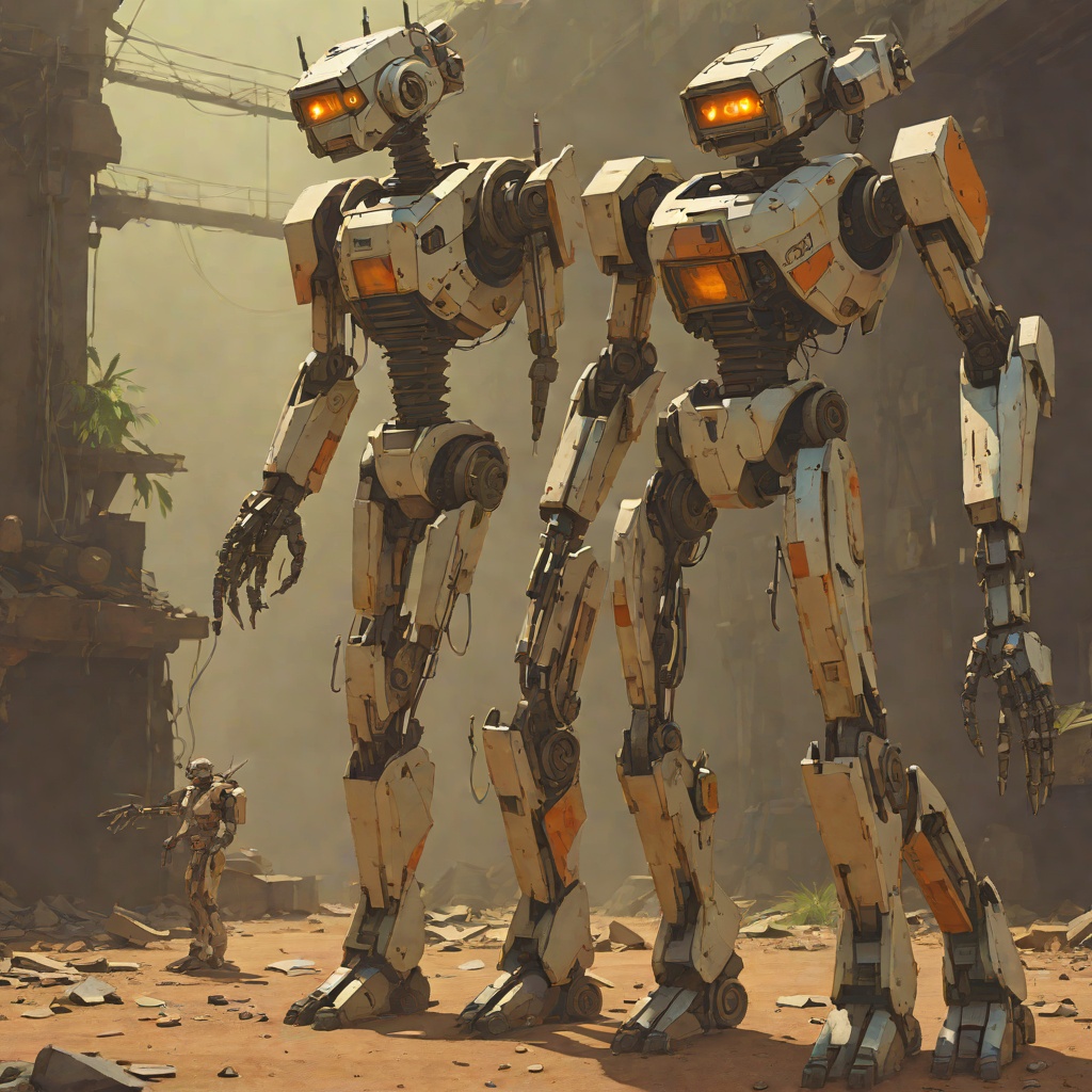 Roz's Transformation from Machine to Wild Robot from "The Wild Robot". The arc of Roz's inner change from an unfeeling programmed unit to a self-aware, caring wild being, completed by her deliberate decision to leave.