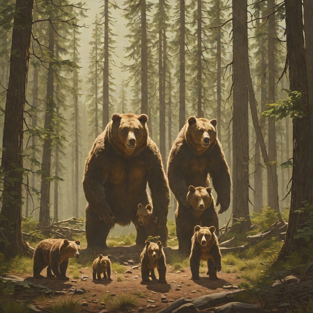 The Bear Family's Transformation from "The Wild Robot". From chasing Roz out of their cave to risking their lives for her, the bears shift from enemies to devoted family allies.