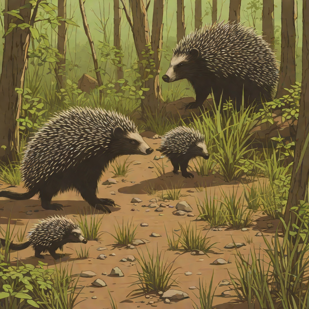 Fink's Porcupine Mishap from "The Wild Robot". The fox Fink goes from a skeptical, sarcastic predator to a loyal friend through a painful mishap and Roz's compassionate help.