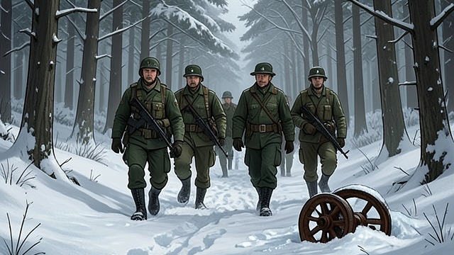 The First Search from "Operation Napoleon". The First Search A costly expedition After two local farmers report a low-flying aircraft, U.S. forces mount a large search from the farm near Höfn.