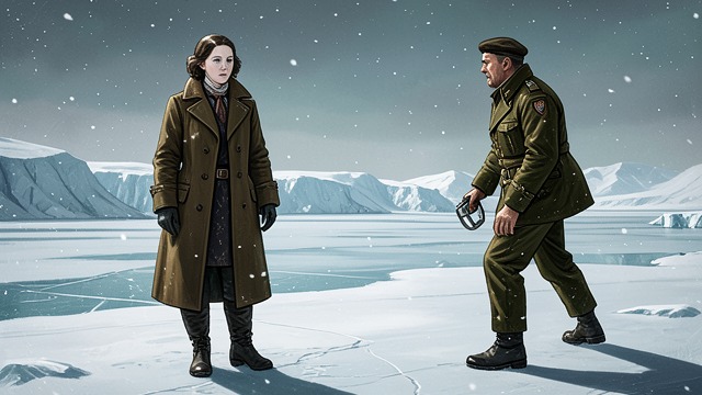 Kristín’s Refusal to Stop Asking from "Operation Napoleon". Knowledge Against the Threat Seeking the facts herself Kristín continues toward Vatnajökull despite the danger, wanting to see the soldiers and understand why…