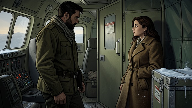 A Secret Still Unfinished from "Operation Napoleon". Grief Beside the Cover-Up What Robert Can Say Aboard the C-17, Robert tells Kristín that his brother was sent to fly the German aircraft and that the gold was…