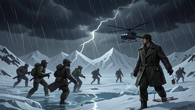 Airlift Under Public Pressure from "Operation Napoleon". Airlift Under Public Pressure The cover story weakens The storm delayed the work, while reports of missing rescuers and armed troops made the operation harder…