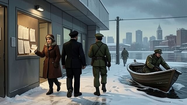 Escape Through the Base from "Operation Napoleon". Escape Through the Base Seeking an informed ally Kristín reaches Steve at Keflavík Air Base, the American she once dated but left because of her unease about…