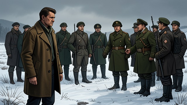 The New Expedition from "Operation Napoleon". Trust Tested by Ratoff An Unwelcome Return Decades later, Ratoff arrives with another heavily equipped American expedition.