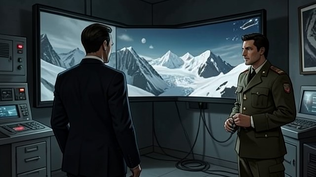 Control Under Pressure from "Operation Napoleon". The Mission Begins to Fracture Watching from Washington Carr follows the excavation through satellite imagery from Building 312.