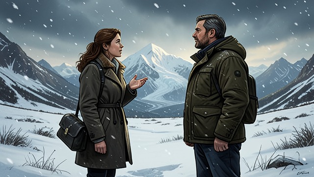 A Call for Help from "Operation Napoleon". An Appeal to the Rescue Leader Seeking Confirmation After Steve helps Kristín contact the rescue team, she speaks with Júlíus, the team leader on Vatnajökull…