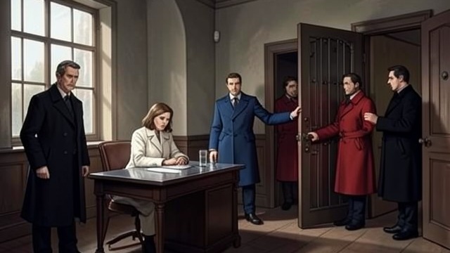 Threats Become a Warning from "Operation Napoleon". A Risk Reported Officials Alert Kristín The Trade Council chairman and a foreign minister’s aide tell Kristín that Runólfur has also threatened the chairman.