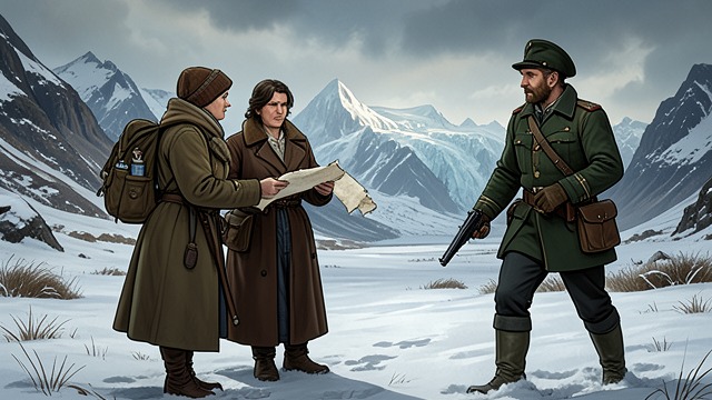 Choosing the Glacier from "Operation Napoleon". Choosing the Glacier Information narrows the search Kristín and Steve hear from Sarah Steinkamp that Leo believed the aircraft was German and had appeared on…