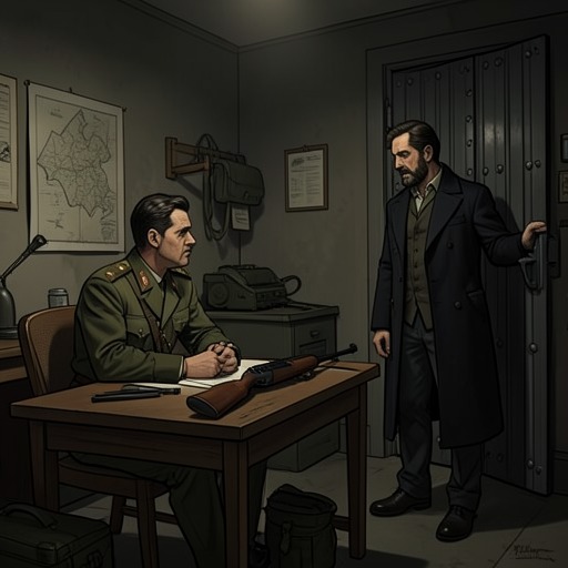 Ratoff and Carr’s Break from "Operation Napoleon". The chain of command that makes Ratoff useful to Carr deteriorates when Ratoff discovers the real secret, tries to turn knowledge into leverage, and learns…