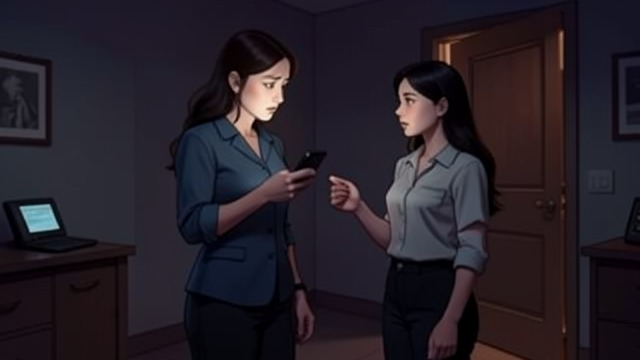 The Apartment Confrontation from "Missing You". The Apartment Confrontation A Carefully Managed Escape Jessica finds Hannah at Fountain Bleu apartment complex.