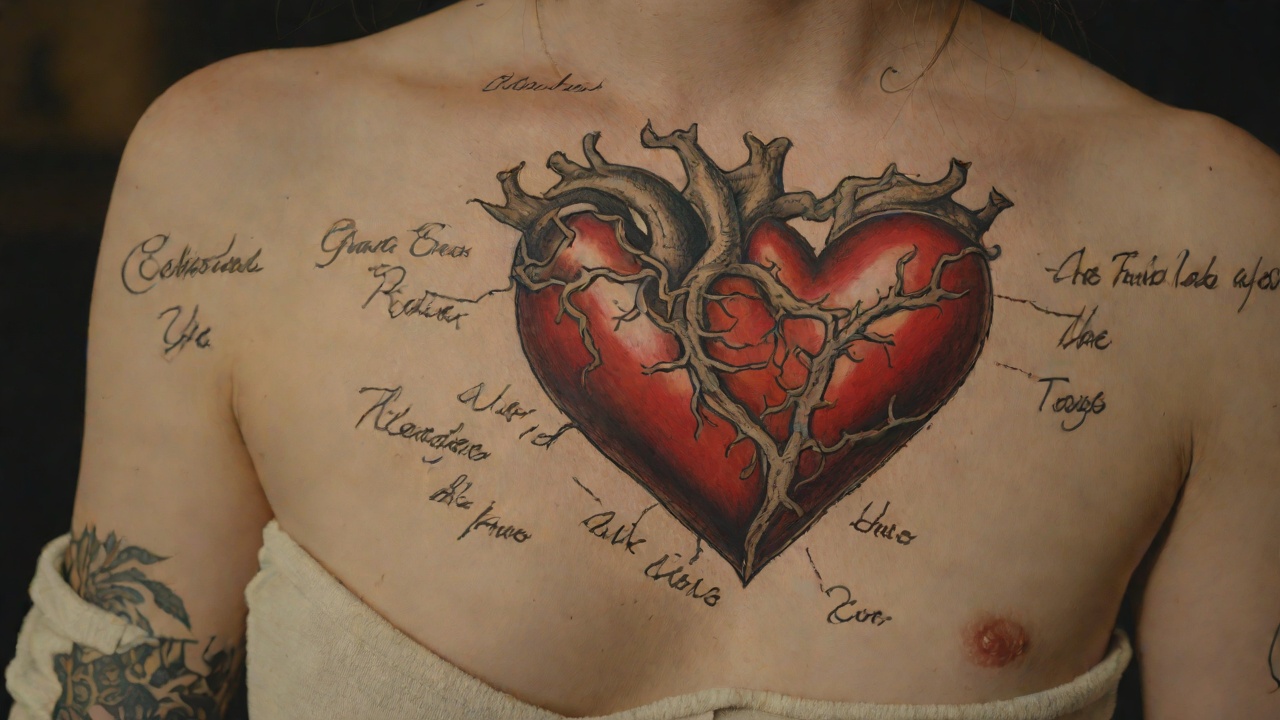 Collarbone Heart Tattoo from "It Ends with Us". Collarbone Heart Tattoo Scene Years after Atlas disappears, Lily goes alone to a tattoo shop and has a small heart inked on her collarbone.