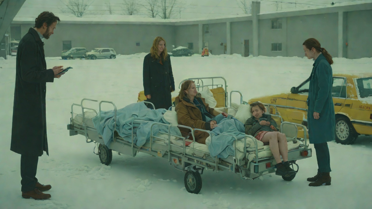 Telling Her to Say Slipped on Ice from "It Ends with Us". Telling Her to Say Slipped on Ice Scene Jenny drives Lily to the hospital with a bleeding forehead and calmly instructs her to tell the doctor she slipped on…