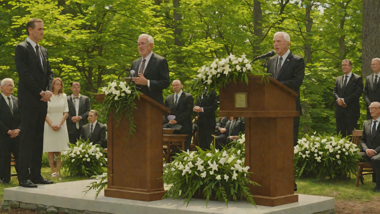 Anti-Eulogy at Father's Funeral from "It Ends with Us". Anti-Eulogy at Father's Funeral Scene Lily Bloom stands at the podium in Plethora, Maine, and says nothing for two full minutes.