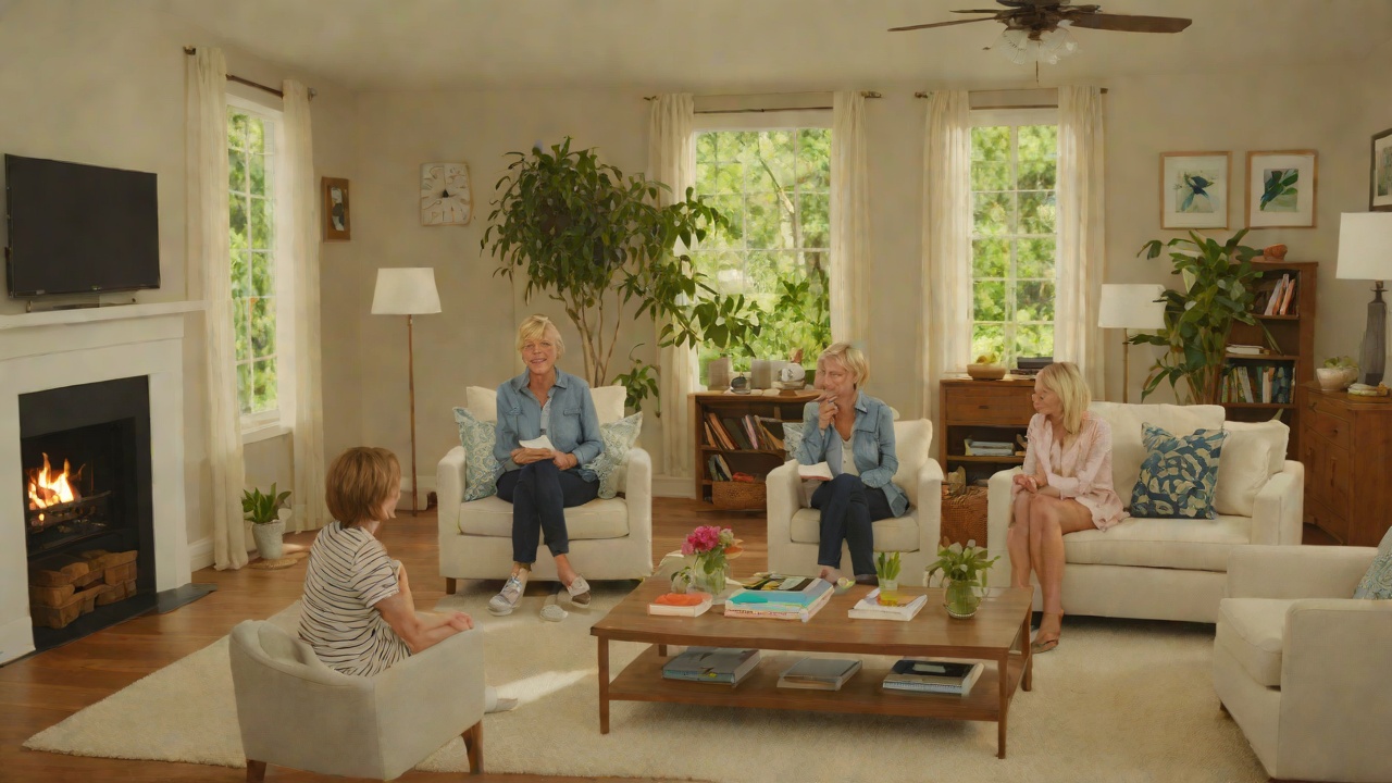 Ellen Show Rituals from "It Ends with Us". Ellen Show Rituals Scene Lily records Ellen DeGeneres's show every day and watches it with Atlas in her living room while her parents are at work.