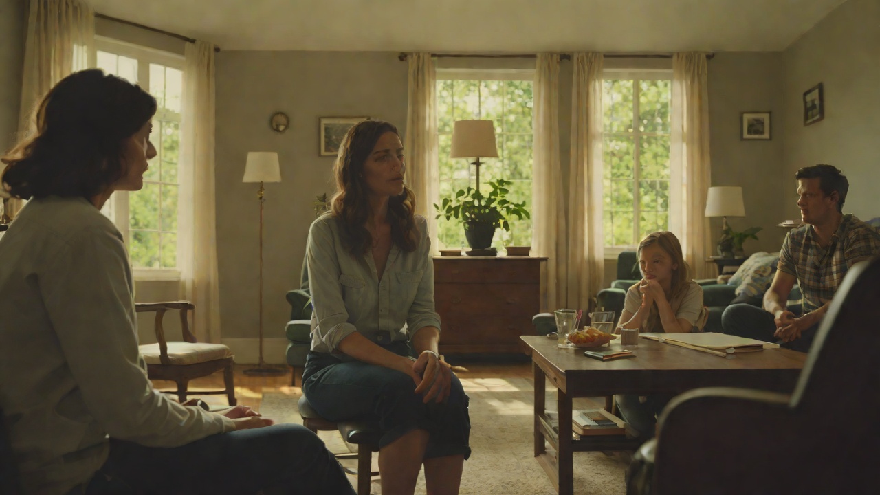 Judging Her Mother's Choice from "It Ends with Us". Judging Her Mother's Choice Scene Lily watches Jenny accept Andrew Bloom's apologies and stay in the marriage, and she feels a mix of rage and contempt.