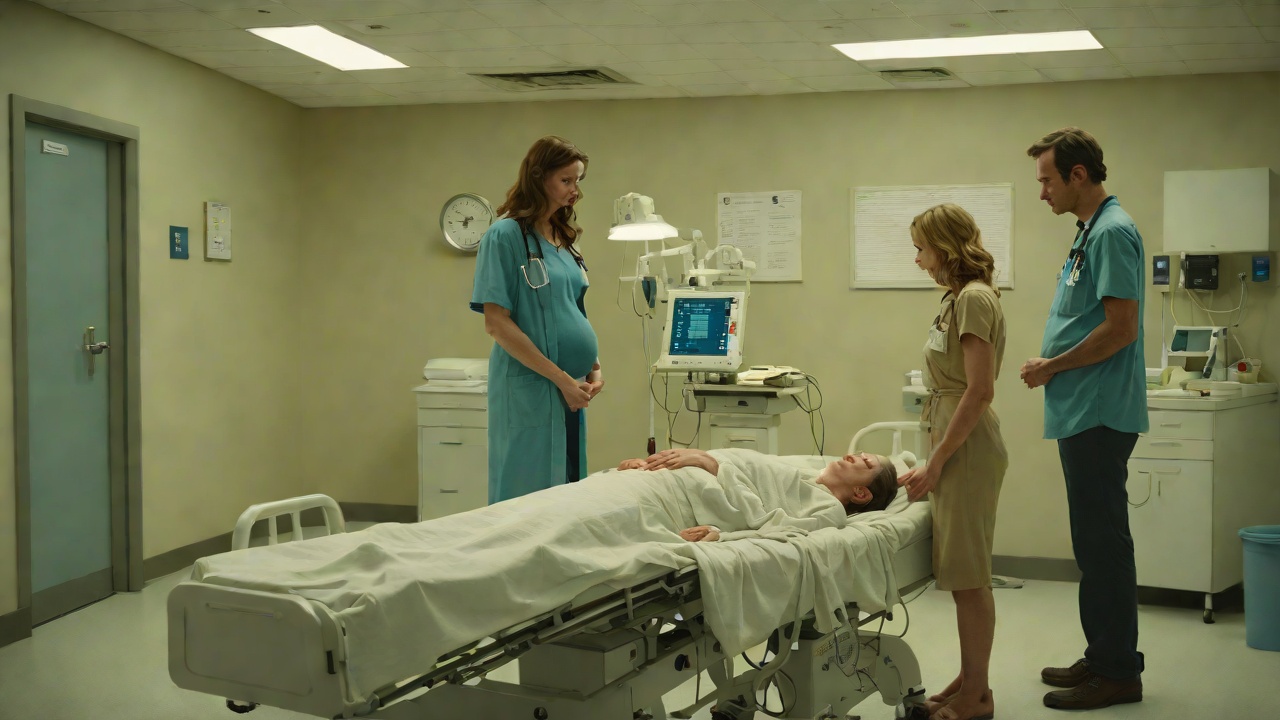 Finding Herself Pregnant from "It Ends with Us". Finding Herself Pregnant Scene In the emergency room after Ryle head-butts her, the doctor tells Lily he would like to avoid a CT because she is pregnant.