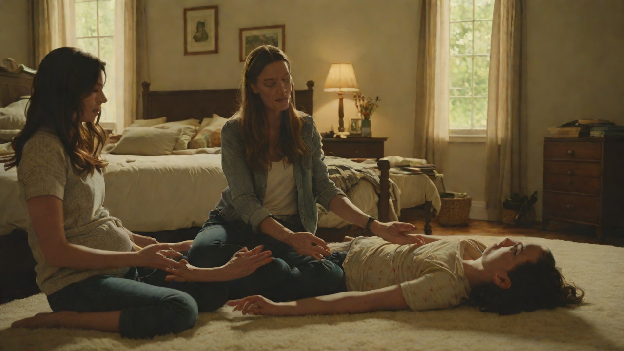 First Kick from "It Ends with Us". First Kick Scene Lily feels the baby move for the first time while sitting on Allysa's bed, and the two women wait with their hands on her belly to feel it…