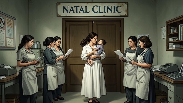 Care as Public Work from "Poor Things". Care as Public Work Medicine shared outward The Godwin Baxter Natal Clinic makes medical work accessible and trains local women.