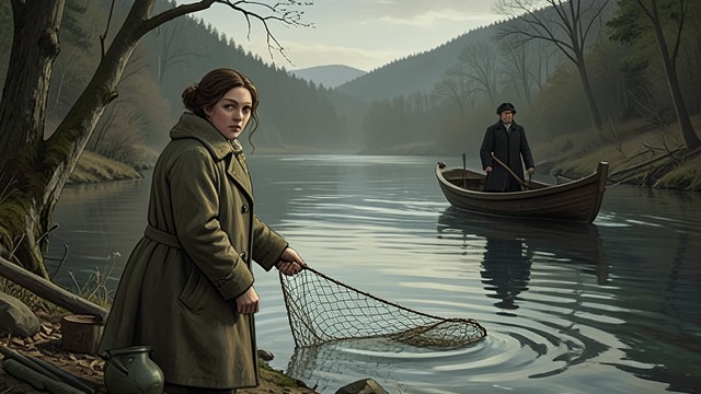 A Disappeared Wife from "Poor Things". A Disappeared Wife Leaving a constrained marriage Victoria Hattersley escapes the General’s house while pregnant and later drowns in the River Clyde.