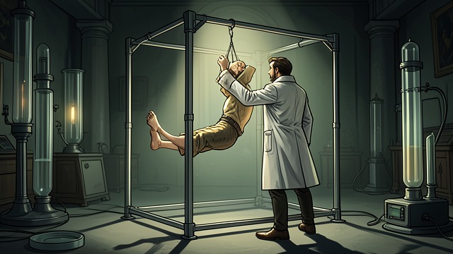 The Suspended Body from "Poor Things". The Suspended Body A technique inherited Baxter refines Sir Colin’s method of suspending bodily life without destroying cellular vitality.