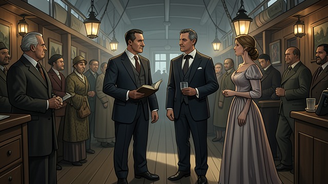 A Debate on the Ship from "Poor Things". A Debate on the Ship Faith and power contested Astley and Dr. Hooker debate religion and imperial rule in Bella’s presence.