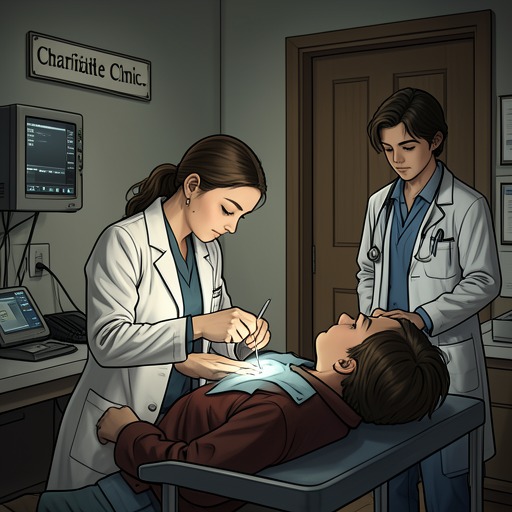 Bella’s Medical Career from "Poor Things". This flow traces Bella Baxter’s transformation from an animal-clinic assistant into a qualified doctor and founder of a charitable clinic.