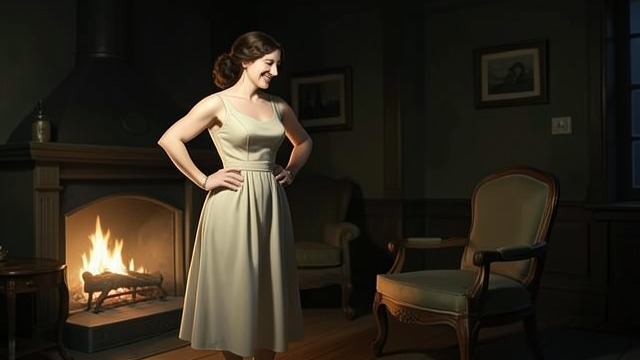 The Bride's Delight from "Wuthering Heights". A Foreigner's Charm Making a Home of a Wilderness Frances, stranger to the moors, delights in the white floor, the pewter dishes, and the wide hearth of…