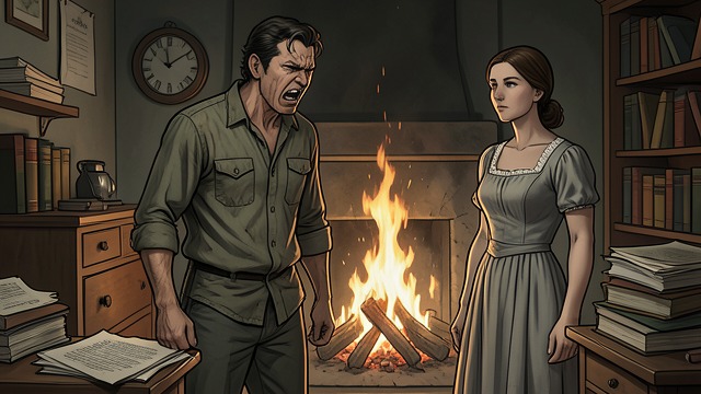 The Burning Books from "Wuthering Heights". The Bonfire of Shame A Secret Library Exposed Cathy discovers Hareton's hidden stock of books, taunts him about his stumbling pronunciation, and reads his…