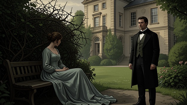 The Lady of the Grange from "Wuthering Heights". Honeysuckles and Thorns A Feigned Heaven For half a year the marriage seems happy; Nelly compares it to honeysuckles embracing a thorn, with Edgar yielding and…
