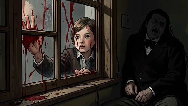 The Ghostly Child from "Wuthering Heights". A Waif of Twenty Years The Ice-Cold Hand Lockwood wakes to hear a voice crying "Let me in," and sees a child's face at the window.