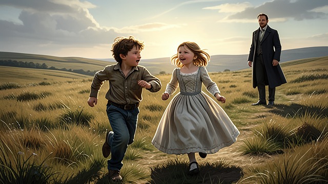 Twinned Wild Childhood from "Wuthering Heights". Two Savages of the Moor An Alliance Against the House The orphan from Liverpool and the daughter of the house become inseparable companions on the moors…