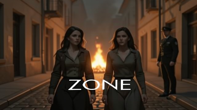 The Daughters in Rosenheim from "The Zone of Interest". The Daughters in Rosenheim Children become young women Thomsen meets Sybil and Paulette five years later and notices how much they have grown.
