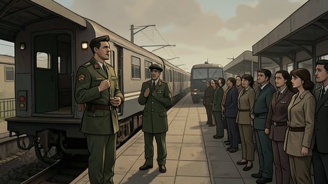 The Ramp Confession from "The Zone of Interest". The Ramp Confession Boris recounts the arrival Boris describes the passenger train, the orderly reception, and the sight of a truckload of corpses that…