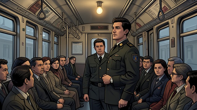 The Resettlement Speech from "The Zone of Interest". The Resettlement Speech A promise of work and shelter Paul Doll tells arriving passengers that they will recover, work on farms, and receive food and beds.