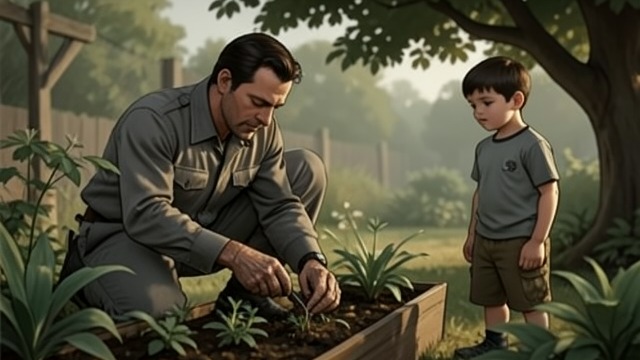 A Professor in the Garden from "The Zone of Interest". A Professor in the Garden A skilled prisoner’s life Bohdan Szozeck, once a professor of zoology in Cracow, works as a gardener near the Doll family.