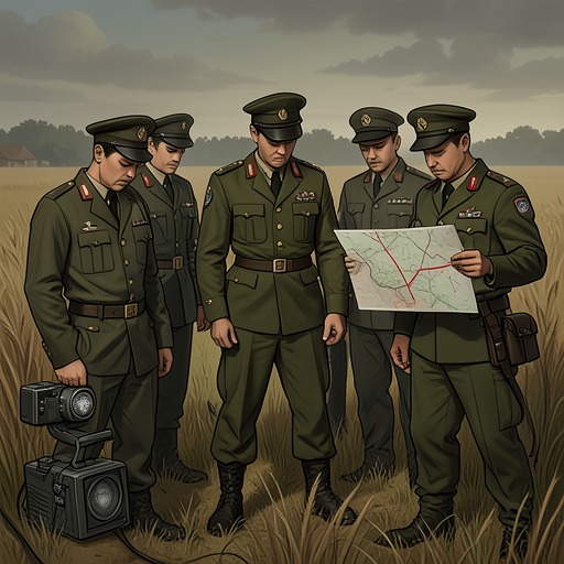 The Regime’s Defeat Reaches the Camp from "The Zone of Interest". This thread follows how military collapse slowly penetrates the camp’s language, expectations, and daily relationships.