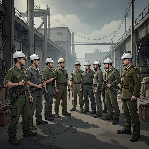 The Buna-Werke and Disposable Labor from "The Zone of Interest". This thread follows the dispute over whether exploited prisoners should be treated as expendable or preserved as a productive workforce.