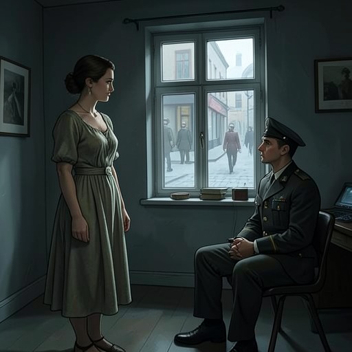 The Persecution of Alisz Seisser from "The Zone of Interest". This thread traces Alisz’s changing status from bereaved soldier’s widow to racial prisoner and the coercion hidden inside Doll’s claimed protection.