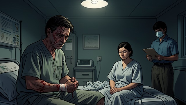 The End of Control from "Requiem for a Dream". The End of Control Consequences become physical Harry loses his arm to infection, while Tyrone suffers withdrawal and forced labor.