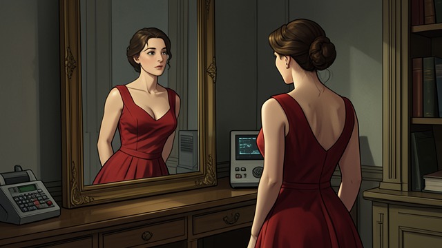 The Failed Zipper from "Requiem for a Dream". The Failed Zipper A body measured against memory Sara cannot fasten the dress, but she looks at herself as though the younger woman from the past might return.