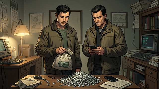 A Business of Two from "Requiem for a Dream". A Business of Two Shared labor The friends pool money, buy supply, and divide the work of cutting and selling it.
